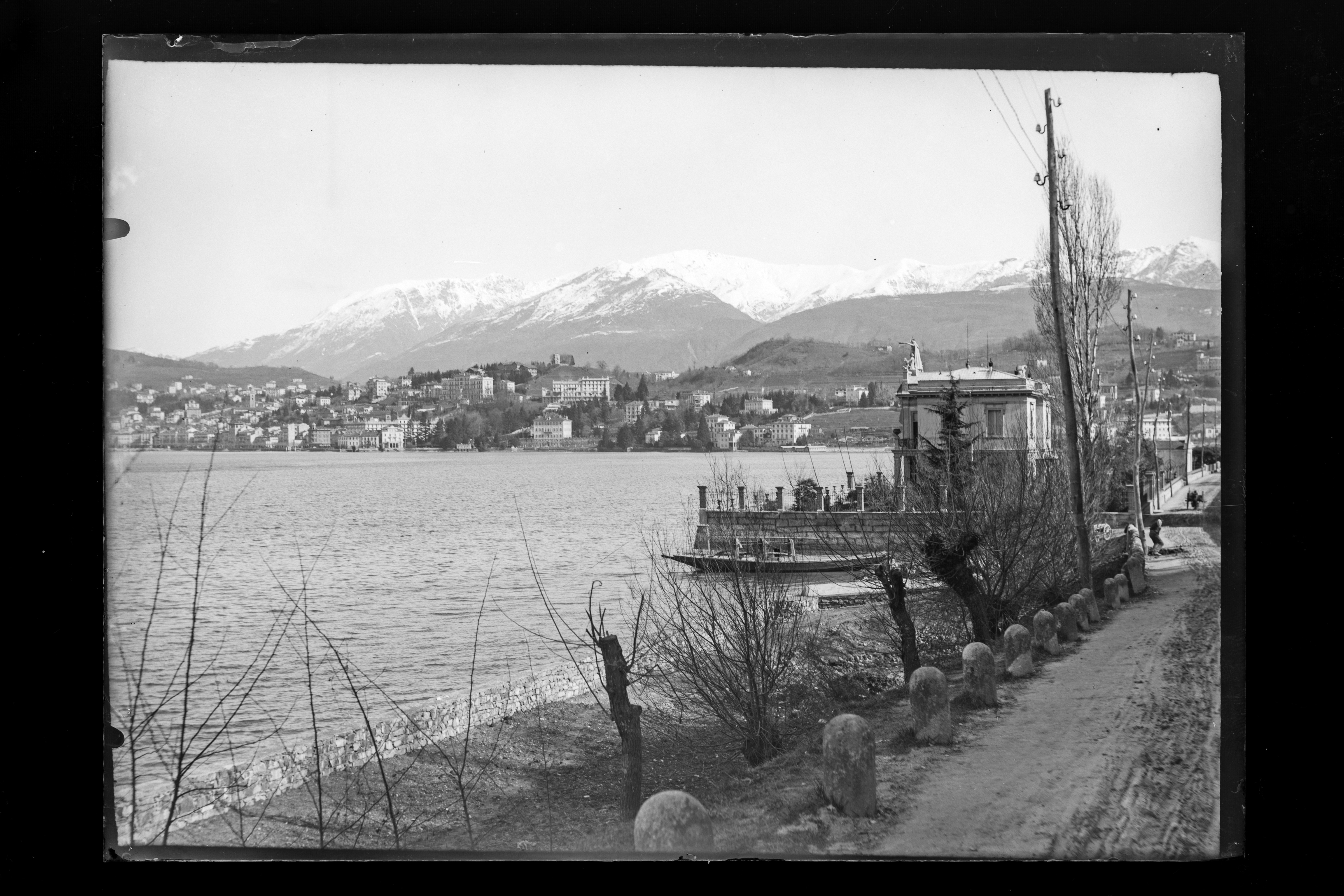 Kleine Anlegestelle in Lugano 